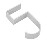 LAPYAPPE Crochet pour Paquet en Alliage D'aluminium Blanc, Portable et Réglable, Solution de Rangement Sécurisée pour Bureau et École, Design Simple et Élégant