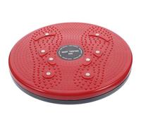 LAPYAPPE Disque de Torsion Taille Rouge en PP Plateforme Rotative Stable pour Exercice Fitness et Brûle-Calories, Outil D'entraînement pour Maison