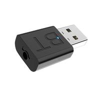 LAPYAPPE Émetteur-récepteur .0 pour Voiture Et Maison Adaptateur Audio Aux Diffusion sans Fil Jusqu'à 10m Compatible TV Et Chaîne Stéréo Rapide Et Pratique Noir