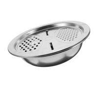 LAPYAPPE Éplucheur de Légumes Passoire Intégrée Râpe en Acier Inoxydable Multifonction Plusieurs styles pour Lavage Riz et Découpe à Domicile Plusieurs styles