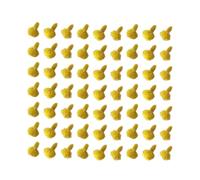 LAPYAPPE Étamines de Tournesol et Fêtes de Fiançailles 200 Pièces en Plastique Jaune Accessoires pour Compositions de Fleurs pour Fleurs Synthétiques pour Création de Fleurs