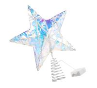 LAPYAPPE Étoile Scintillante pour Sapin De Noël avec Lumières LED Décoration De Fête Élégante pour Créer Une Ambiance Festive