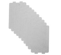 LAPYAPPE Feuilles de Mica Isolantes 10 Pcs 100% Mica Naturel Micro-ondes Résistantes la Chaleur Accessoires pour Four à Micro-ondes Remplacement et Protection