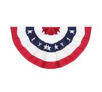 LAPYAPPE Guirlande Design Thème Jour de L'indépendance Fanion en Polyester Patriotique pour Décoration Porche pour Célébrations Festives