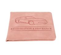 LAPYAPPE Housse De pour Permis De Conduire Étui PU pour Carte Identité Et Assurance Support Pratique Et Léger pour Hommes Et Femmes pour Usage Quotidien Et Voyages