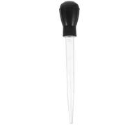 LAPYAPPE Injecteur de Viande pour Barbecue Noir, Poire à Jus Alimentaire Réutilisable, Outil D'injection et Badigeon Pratique pour Sauces et Marinades, Accessoire Cuisson Viande Grillée