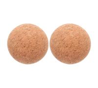 LAPYAPPE Lot de 2 Bouchons Ronds en Liège Khaki 61 Mm pour Carafe et Bouteille, Légers et Préservant les Arômes, pour Projets Décoratifs et DIY