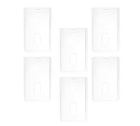 LAPYAPPE Lot de 6 Porte-badges Professionnels en Acrylique Léger Cartes D'identité, pour Occasions Professionnelles et Scolaires