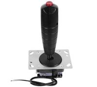 LAPYAPPE Manche de Vol Poignée en Pvc et Circuit Imprimé, Installation Facile pour Simulateurs de Vol et Accessoires de Jeux D'aviation