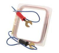 LAPYAPPE Matériel Pédagogique pour Expérience D'électromagnétisme en Cuivre Bobine Carrée Connectivité Flexible en Métal et Plastique pour Démonstration en Classe