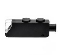 LAPYAPPE Microscope de Poche Portable Mg10081-1 et Étui en Cuir Synthétique Léger Zoom 60x-100x, Éclairage LED, Plastique Solide pour Amateurs et Scientifiques