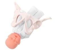 LAPYAPPE Modèle de Bassin Pédagogique pour Accouchement, Mini, en Plastique, avec Poupée, Bébé et Placenta, Simulation Interactive, pour Éducation Prénatale et Simulateur Obstétrical