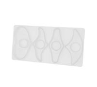 LAPYAPPE Moule en Silicone pour Marque-Page Cristal Soi-même, Format Miroir, 1 Pièce, Accessoire de Bricolage Époxy pour Amateurs de Lecture et Création Artistique