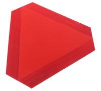 LAPYAPPE Panneau de signalisation à déplacement lent Réflecteur de voiture en aluminium rouge triangle pour véhicules agricoles et chantiers routiers