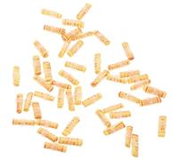 LAPYAPPE Papier Mini Écritures Bouddhistes Portable Jaune 50 Rouleaux Léger pour Présent D'anniversaire Accessoires Religieux