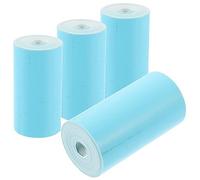 LAPYAPPE Papier Thermique Imprimable 4 Rouleaux pour Caisses Enregistreuses 80Mm X 80Mm Multi-Usages Décoloration pour Hôtels et Restaurants