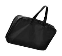LAPYAPPE Paquet de Transport Musique en Tissu Oxford Noir avec Poignée et Fermeture Éclair Lisse, Étui Multifonction pour Pupitre pour Voyage