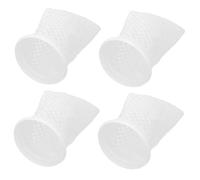 LAPYAPPE Paquet Filtrant en Nylon Blanc Installation Rapide 4 Pièces Maille Fine Meilleure Transparence de l'eau pour Aquarium et Bassin Jardins et Paysages Aquatiques