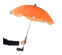 LAPYAPPE Parasol Poussette Protection UV Upf 50, Installation à Clipser, Matériau Tissu et Acier, pour Promenade par Temps Ensoleillé ou Pluvieux
