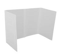 LAPYAPPE Paravent de Bureau Panneau de Séparation Anti-éternuements pour Étudiants Pliable en Abs Léger Poche Latérale Protection Pratique et Discrète pour Table en Espace Public