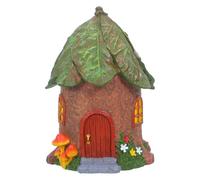 LAPYAPPE Petite Maison Miniature en Résine pour Micro-Paysage Féerique | Détails Artisanaux, Composants Ajustables, pour Projets Créatifs et Présentation Personnalisée