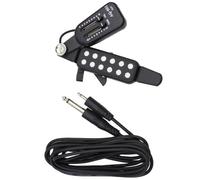 LAPYAPPE Poinçon pour Guitare Acoustique Classique en Métal et Abs, Micro Amplificateur Sonore Résistant la Déformation, Accessoire Musical Indispensable