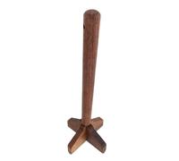 LAPYAPPE Presse-purée en Bois Robuste de Teinte Marron, Ustensile de Cuisine Polyvalent pour Légumes et Fruits, pour Repas en Famille ou Restaurant