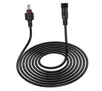 LAPYAPPE Rallonge CâBle D'Alimentation 5M ÉTanche Pour Pompes À Eau Et Lampes Solaires 12V 24V Extension Polyvalente En Cuivre Et Silicone RéSistante Aux IntempéRies