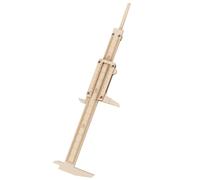 LAPYAPPE Règle en Bois Multifonction Portable pour Peinture et Travail du Bois, Règle de Mesure Beige Résistante, pour Usage Professionnel et Bricolage