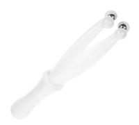 LAPYAPPE Rouleau à Doigt Portable Colonne en Acier Électrolytique en PC Blanc Outil de Massage Doigts, Ergonomique et Facile à Utiliser la Maison Bureau