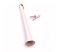LAPYAPPE Saxophone de Poche à 8 Trous Blanc Fait Main Portable en Plastique Mini Saxophone Léger pour Débutants et Musiciens Musiciens pour Débutants et
