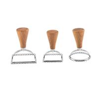 LAPYAPPE Set de Emporte Acier Inoxydable pour Biscuit et Ravioli Moules Pâtisserie Ergonomiques avec Poignée Confortable Ustensiles de Découpe pour Pâtes et Gâteaux Couleurs