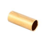 LAPYAPPE Slide Standard en Laiton pour Guitare Électrique de Guitare Bottleneck Métallique Lisse pour Sustain et Justesse Optimale et Basse