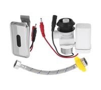 LAPYAPPE Soupape de Chasse D'eau Automatique Technologie de Réponse Rapide en Abs pour Urinoir Capteur Infrarouge pour Commerciaux et Sanitaires Partagés