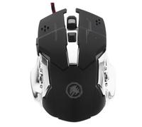 LAPYAPPE Souris USB pour Gamer Ergonomique LED Colorée Filaire pour Pc Et Ordinateur Portable Jeu Électronique Plastique Abs Solide