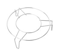 LAPYAPPE Support à Vapeur en Acier Inoxydable Rond Trois Pieds, Grille de Cuisson Vapeur pour Ustensiles Cuisine, pour Cuisson et Rôtissage Cuisine