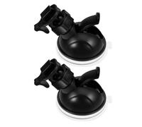 LAPYAPPE Support de Caméra pour Voiture 2 Pièces, Ventouse pour Caméra Embarquée avec Support Stable, Remplacement pour Dash Cam, pour Pare-Brise et Tableau de Bord
