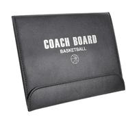 LAPYAPPE Tableau de Basket-ball Pliable en Pu Coloré, Design Trifold pour Équipement D'entraînement Pratique et Portable, pour Démonstration et Explication en Coaching