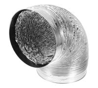 LAPYAPPE Tuyau Évacuation Flexible Aluminium Double Pour Hotte De Cuisine Conception Résistante Et Extensible Pour Ventilation Et Optimale Des Espaces Restreints