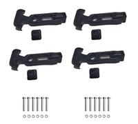 Lapyyne Lot de 4 loquets de rechange flexibles en caoutchouc durable avec poignée en T pour boîte à gants (112 mm), outil de verrouillage en caoutchouc