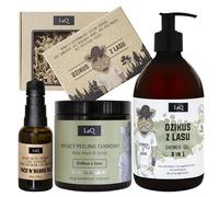 LaQ Set Gel Sanglier 500 ml + gommage + savon + huile barbe