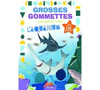 Grosses gommettes l'aquarium bleu TU