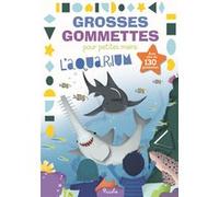 Grosses gommettes l'aquarium bleu TU