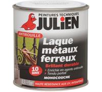 Laque antirouille métaux ferreux blanc satin Julien 0 5L