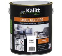 Laque brillante glycéro - multi-supports - intérieur - extérieur - 2.5 L -
