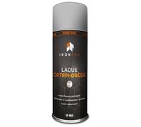 Laque Cataphorèse Gris 400ml - IRONTEK | IT192 | 3en1 Phosphatant Acrylique | Protection Châssis Métal Nu | Séchage Rapide Finition Satiné | Formule Professionnelle Carrossier
