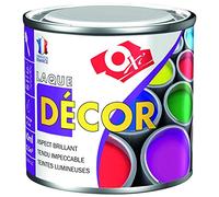 Laque décor 60.5ml framboise - OXI - Peinture acrylique satin - Intérieur/extérieur - 10-12 m²/l
