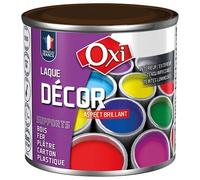 Laque décor aspect brillant - 60 mL - chocolat