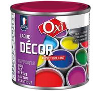 Laque décor aspect brillant - 60 mL - framboise