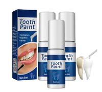Laque Dentaire Blanchissante Instantanée, Nouveau Polish Dentaire Uptight White, Peinture Émail, Haleine Fraîche, Dents Instantanées Pour Éliminer Les Taches (3pcs)